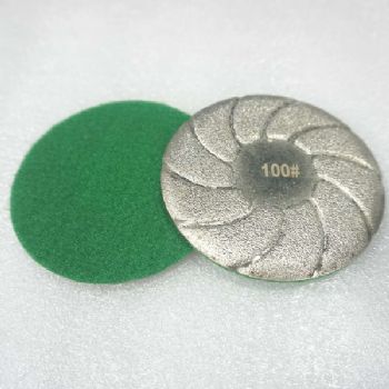 Vacuum Brazed Diamond Polishing Pad for Concrete Finishing