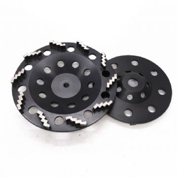 Ripple segments diamond grinding wheels   