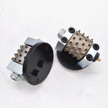 STI Diamond bush hammered rollers 