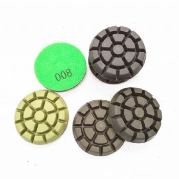 Concrete diamond resin polishing pucks