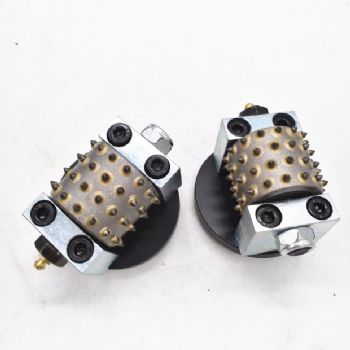 STI Diamond bush hammered rollers 