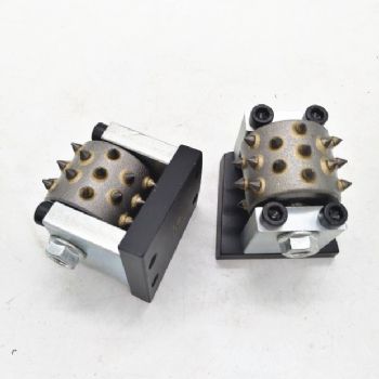 Frankfurt Diamond bush hammered rollers 